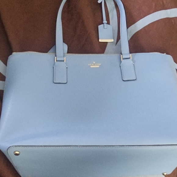kate spade Handbags - 💔Kate Spade Blue Hand Bag Tote Bag